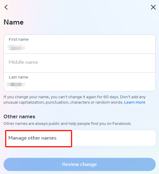 Facebook 怎么改名字，2025 最新 Facebook 改名指南
