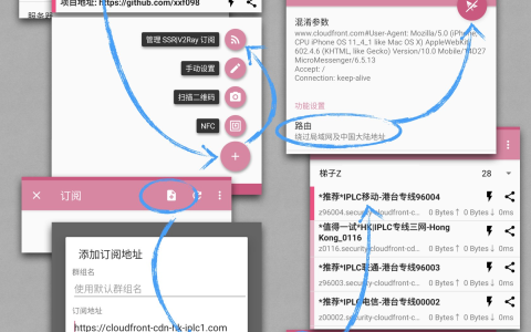 SSRRay 安卓代理客户端使用教程